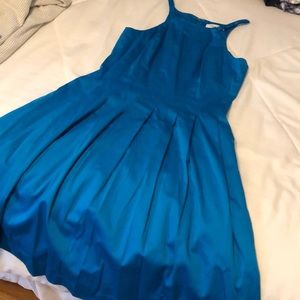 Calvin Klein Fit and Flare Dress with Pockets